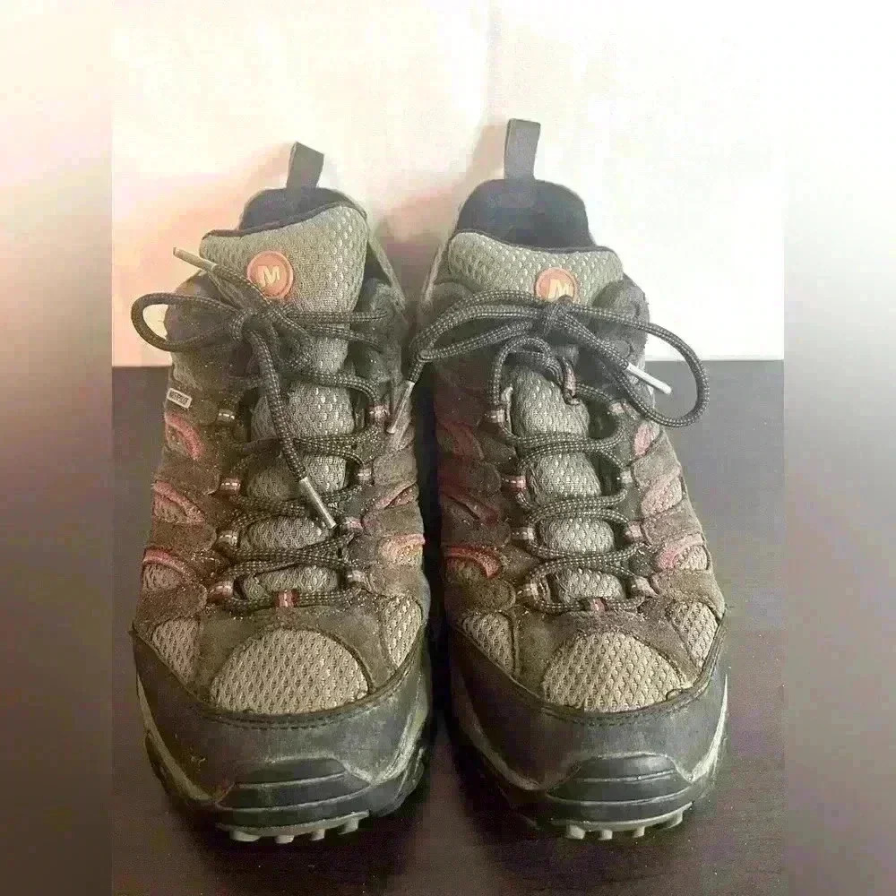 Merrell J39723 Moab Espresso Waterproof‎ Outdoor Trail Hiking Shoes Men’s Size 9